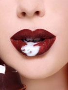 Уроки макияжа: Темно-красные губы