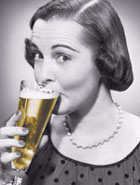 Пиво полезно женщинам в возрасте